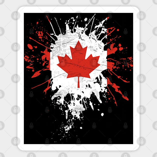 Canada Flag Magnet by Mila46